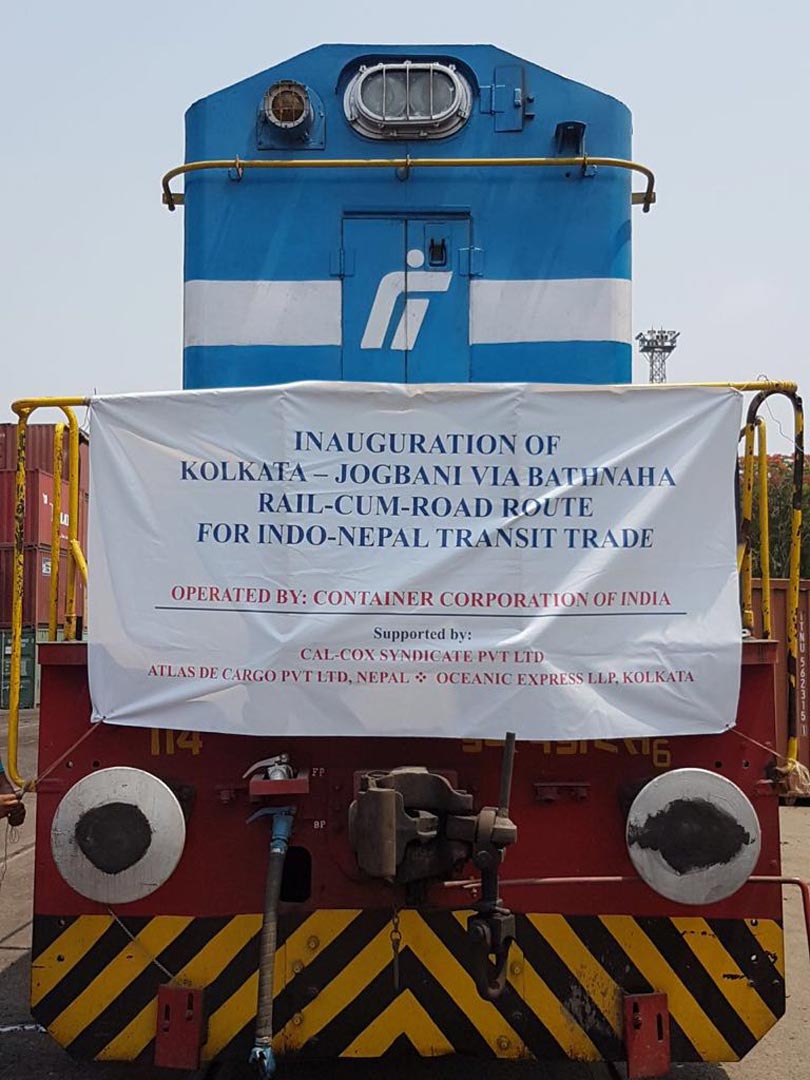 प्रमुख भन्सारका भारतीय सीमावर्ती रेल गन्तव्यसम्म रेलबाटै नेपालको कार्गो ढुवानी