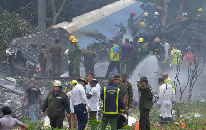 क्युबामा विमान दुर्घटना, १ सय भन्दा बढीको मृत्यु