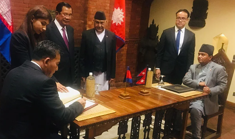 नेपाल र कम्बोडियाबीच हवाई सम्झौता