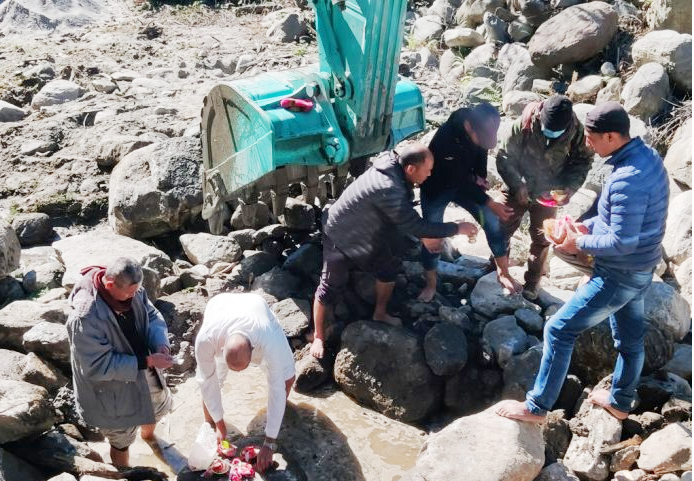 अपर राहुघाट जलविद्युत् आयोजनाको निर्माण शुरू, तीन वर्षभित्र निर्माण सकिने