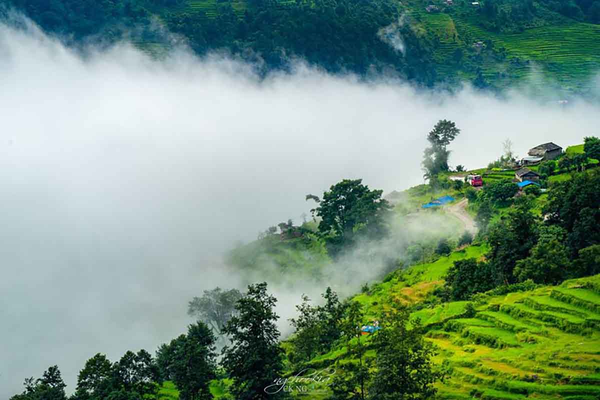 नेपालतिर सर्‍यो न्यूनचापीय प्रणाली, अधिकांश प्रदेशमा पानी पर्ने