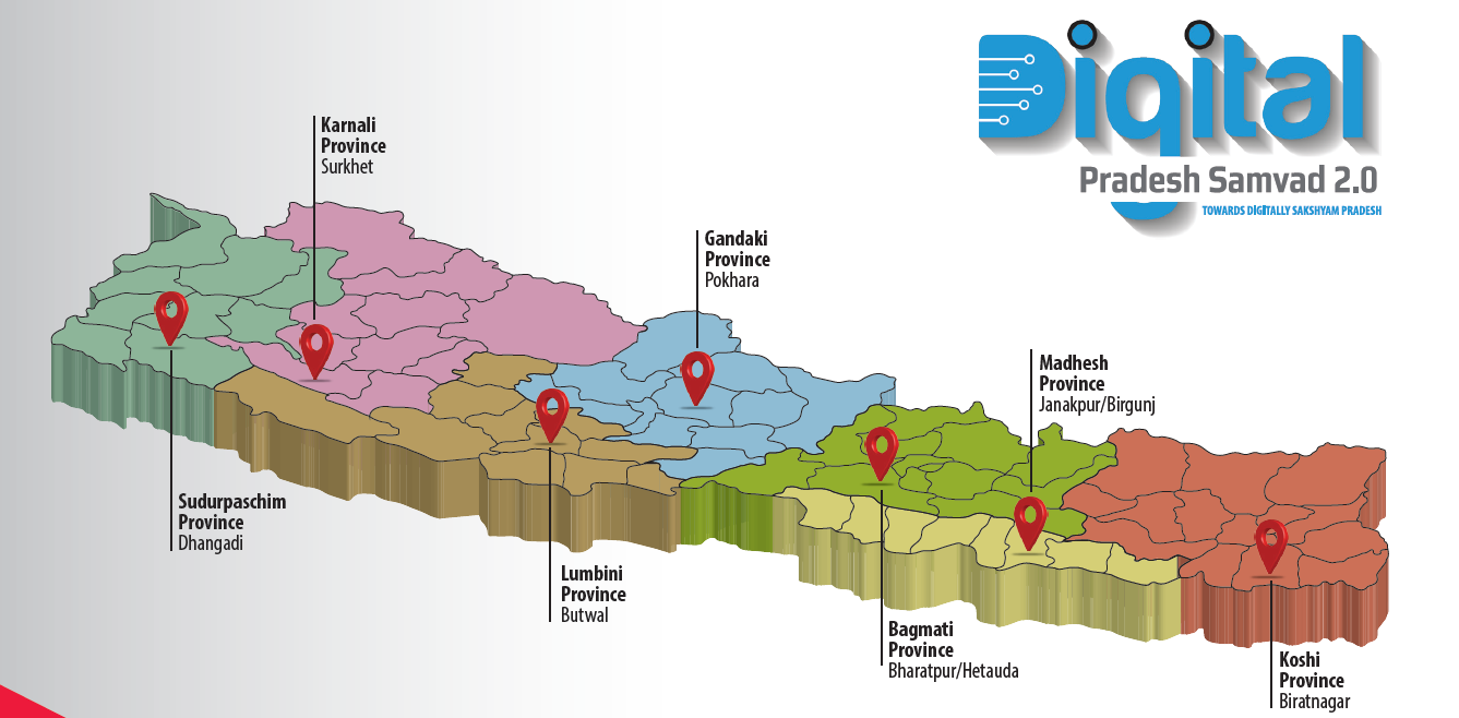 सातै प्रदेशमा डिजिटल प्रदेश संवाद ४.० आयोजना हुँदै