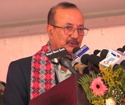 स्वदेशी कच्चापदार्थमा आधारित फर्निचर प्रवर्द्धन सरकारको प्राथमिकतामा : मन्त्री रिजाल (भिडियो सामग्री)