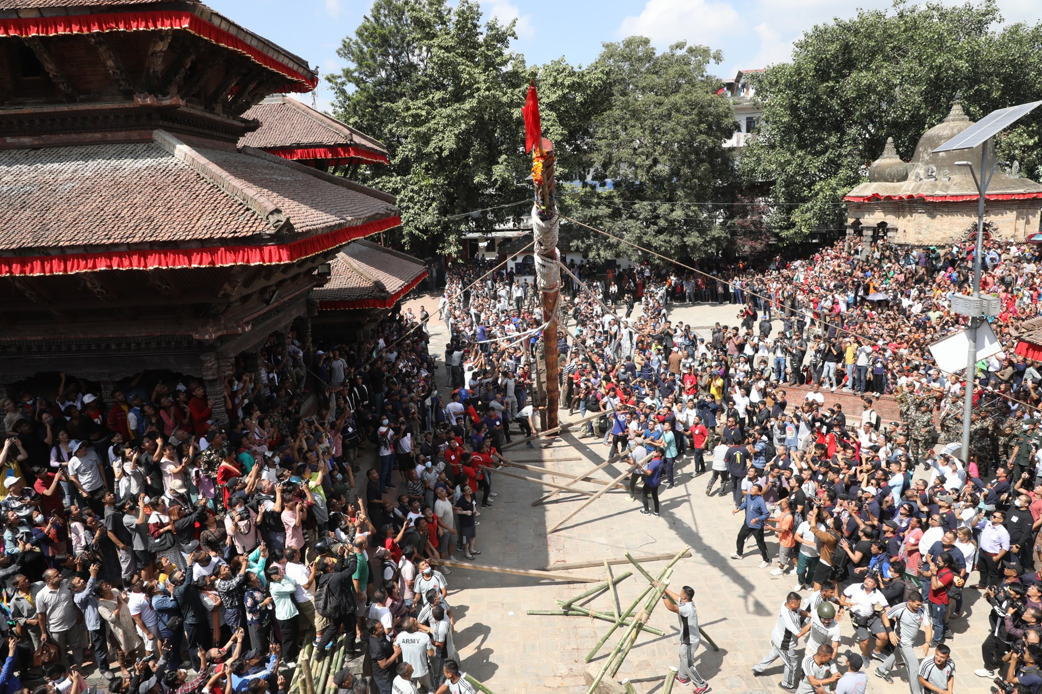 आज इन्द्रजात्रा मनाइँदै, यी क्षेत्रमा सवारी आवागमन प्रभावित