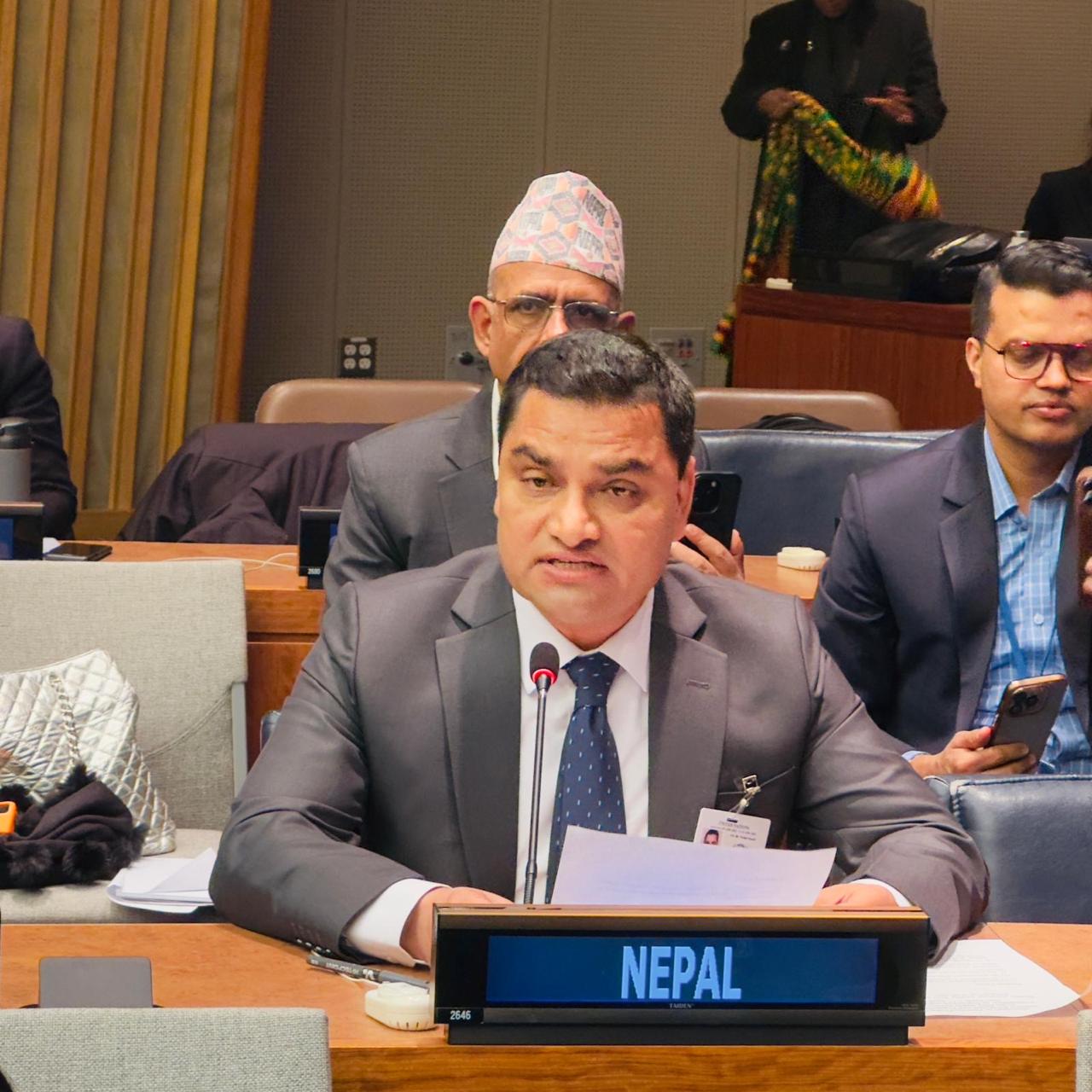 नेपालको स्वास्थ्य सेवा सुधारमा सघाउन अन्तर्राष्ट्रिय समुदायसँग स्वास्थ्य मन्त्री पौडेलको आग्रह