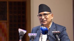 बजेट विनियोजन र कार्यान्वयनबीचको खाडललाई पुर्ने कोशिसमा छु : मन्त्री पौडेल