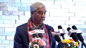 चीनको खिलाफमा नेपालको भूमि प्रयोग गर्न दिइने छैन् : सभापति देउवा