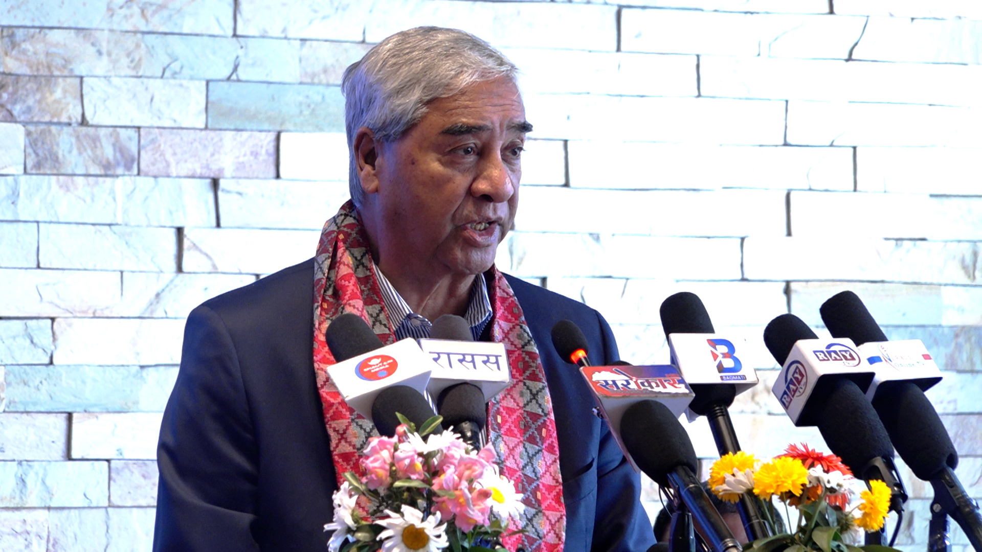 चीनको खिलाफमा नेपालको भूमि प्रयोग गर्न दिइने छैन् : सभापति देउवा