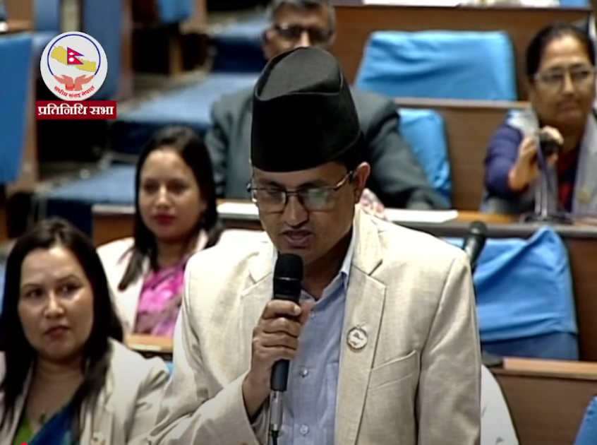 ‘सांसदलाई विकास प्रक्रियाबाट अलग गर्नुपर्ने नकारात्मक भाष्य निर्माण गरियो’ – सांसद थापा