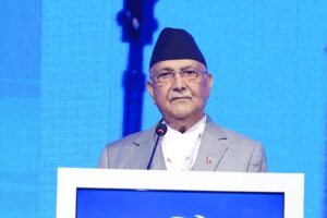 सगरमाथा संवादमा प्रधानमन्त्री ओली : हिमाल जोगाउनु भनेको पृथ्वी र मानवता जोगाउनु हो