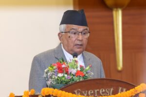 न्यायपूर्ण समाज निर्माणमा न्याय र कानून जगतको महत्वपूर्ण दायित्व छ : राष्ट्रपति