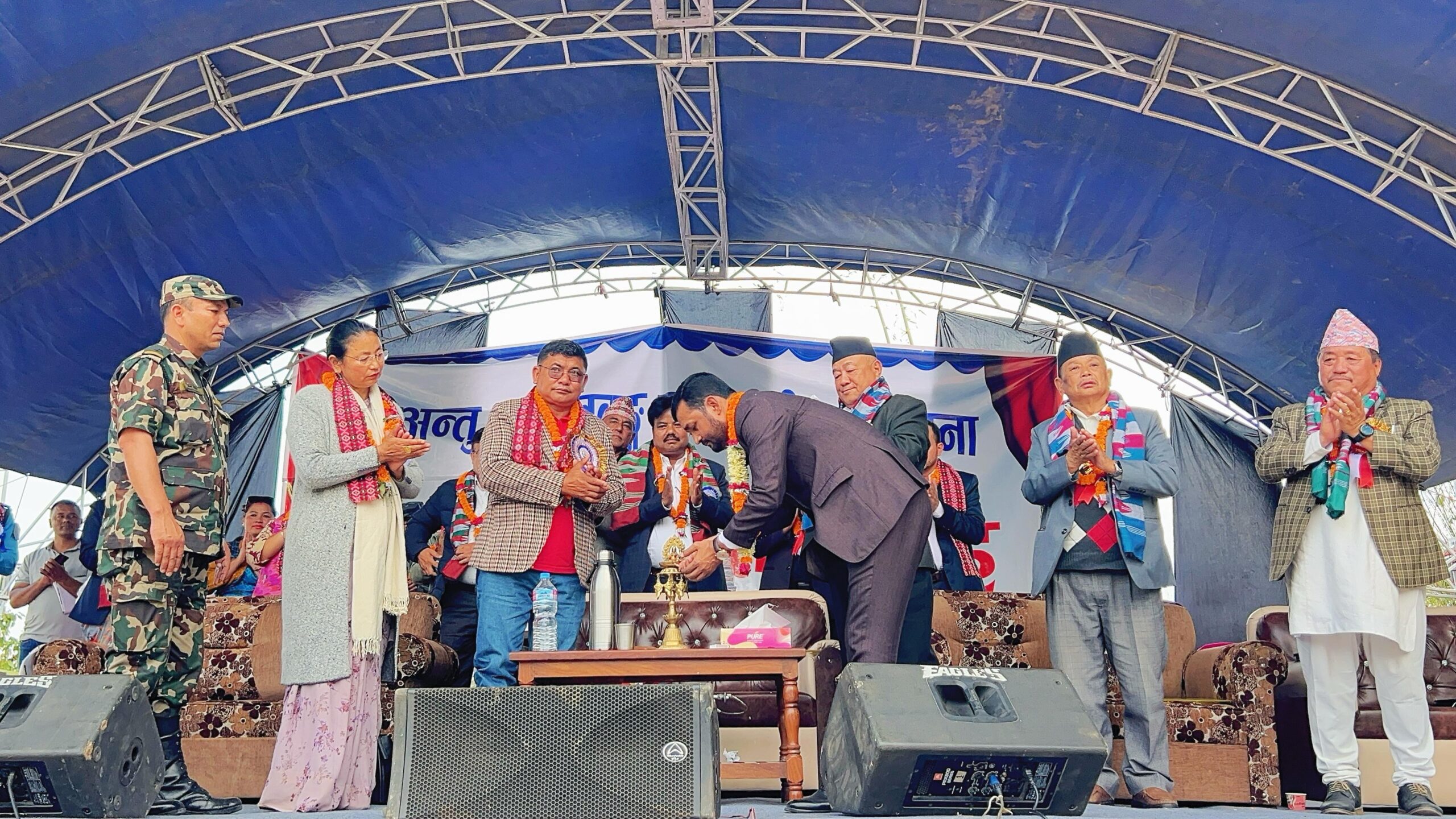 प्रत्येक घर घरमा धारा र धारामा सुरक्षित खानेपानी हाम्रो दृढ संकल्प हो, खानेपानीकै लागि बस्ति सार्नु पर्ने अवस्थाको अन्त गर्छौँ : मन्त्री यादव