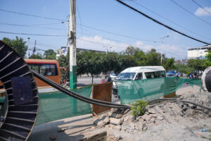 काठमाडौंको व्यस्त सडक क्षेत्रमा विकासका नाममा धराप !