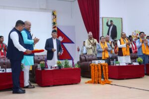 प्रधानमन्त्री मधेश प्रदेशमा : ६४ सडकको एकैसाथ शिलान्यास