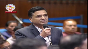 हेवा खोलामा निर्माणाधिन बेलिब्रिज बाँकी काम पूरा गर्न सांसद भट्टराईको माग