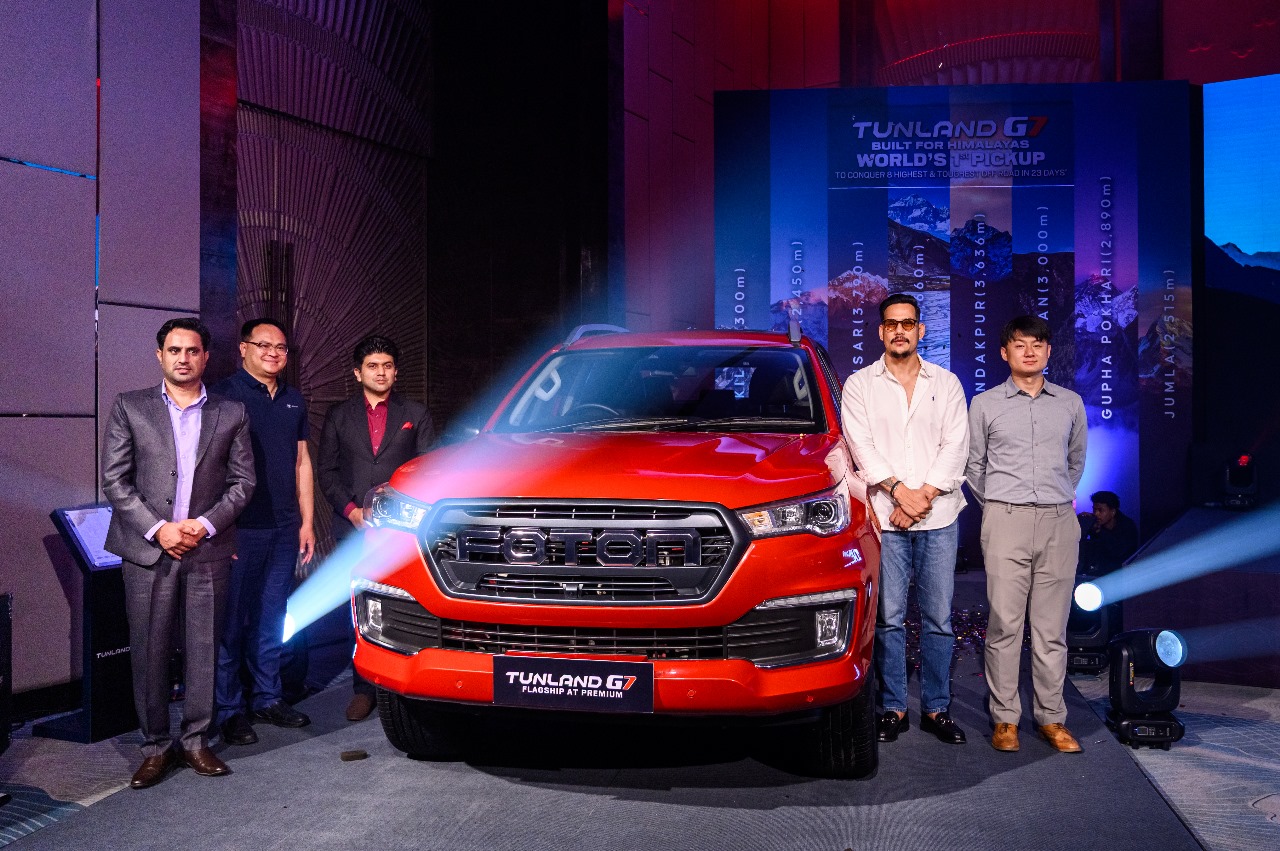 फोटोन टुनल्याण्ड G7: २३ दिनमा ८ अग्ला र कठिन भूभाग पार गर्ने विश्वको पहिलो पिकअपको नेपालमा आधिकारिक सुरुवात