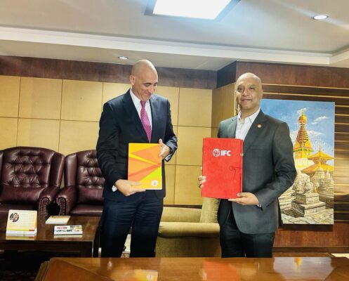 लक्ष्मी सनराइज बैंक र IFC बीच जोखिम व्यवस्थापन सुदृढीकरण र दिगो वित्त प्रवर्द्धनका लागि साझेदारी 