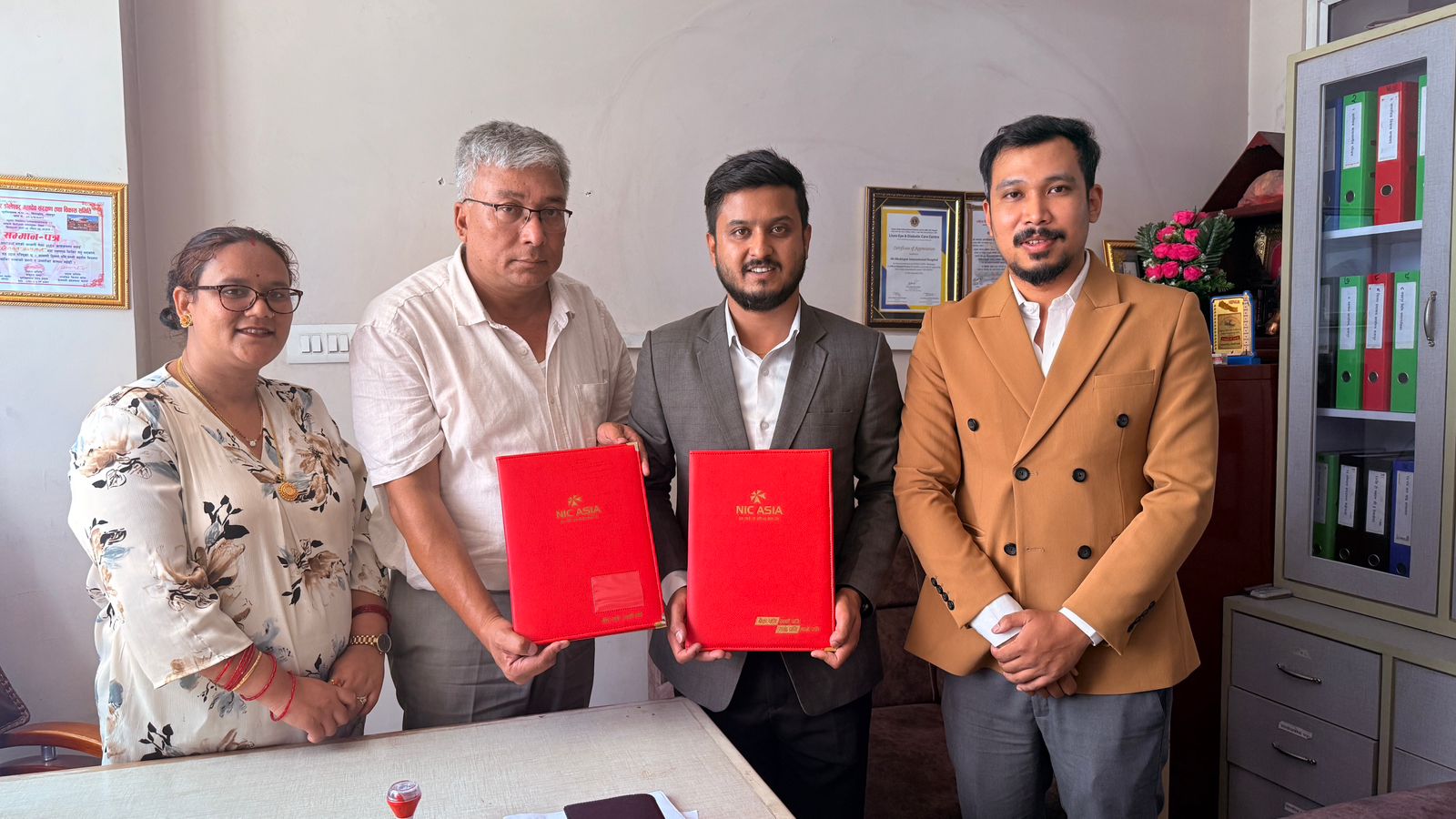 एनआईसी एशिया र भक्तपुर इन्टरनेसनल हस्पिटलबीच स्वास्थ्य उपचारमा सहकार्य, ग्राहकलाई डिजिटल भुक्तानीमा २० प्रतिशत छुट