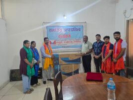मन्जुश्री फाइनान्सद्वारा आर.एम. केडिया आँखा अस्पताललाई एसी सहयोग