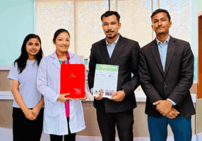 एन आई सी एशिया बैंकका ग्राहक महानुभावहरुलाई कान्तिपुर डेन्टलमा दाँत उपचार गर्दा १५ प्रतिशतसम्म छुट