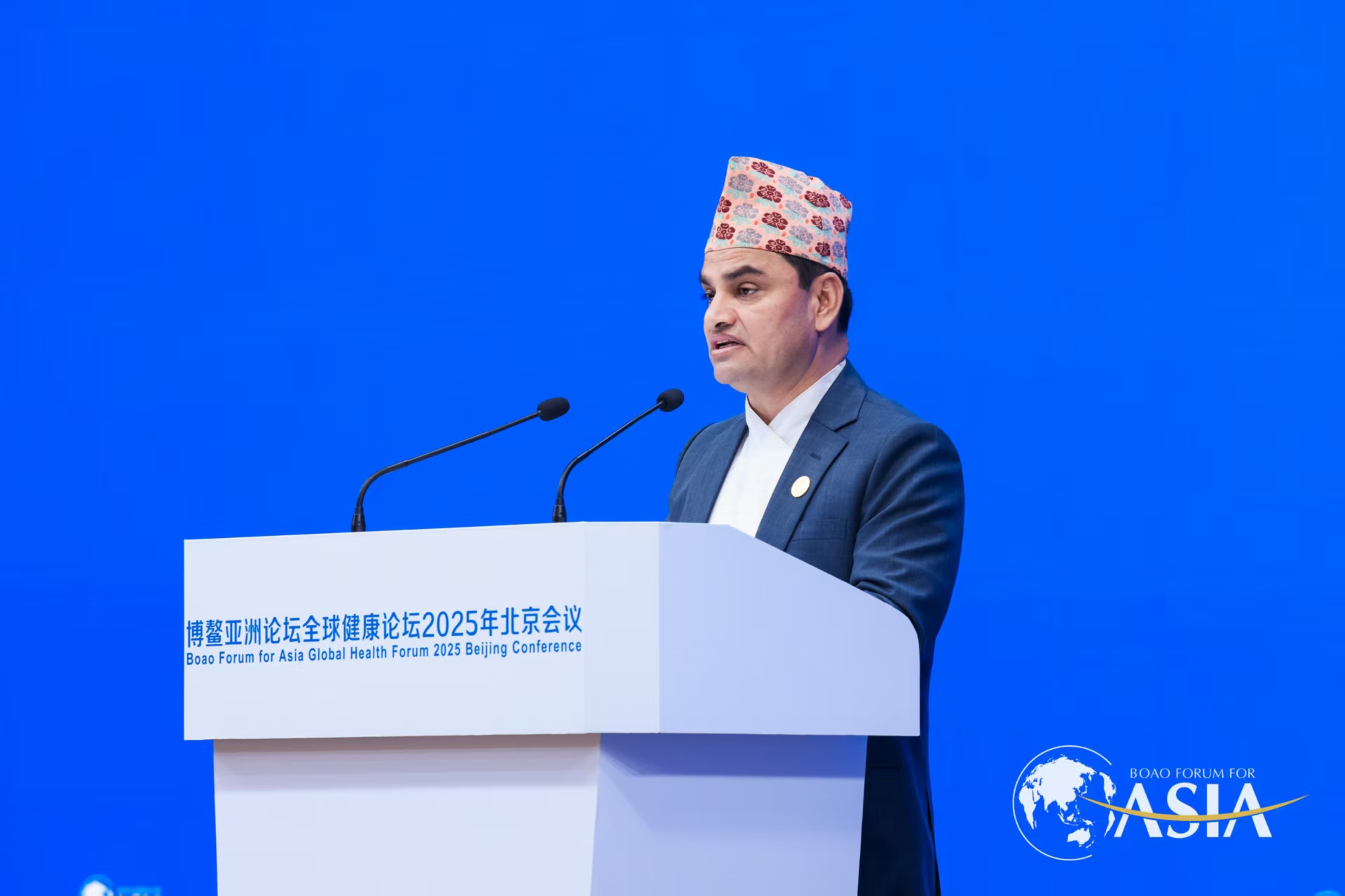 बोआओ फोरममा स्वास्थ्य मन्त्री पौडेलको सम्बोधन, नागरिकको स्वास्थ्य पहुँच वृद्धिसँगै गुणस्तरमा सुधार ल्याउन एसियाली देशहरुसँग सहकार्यका लागि तयार