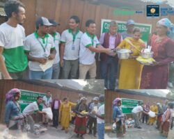 सिटिजन्स बैंकद्वारा कर्णाली हुम्ला, जिल्ला सर्केगाड गाउँपालिकाका अग्नि पीडितलाई राहत वितरण
