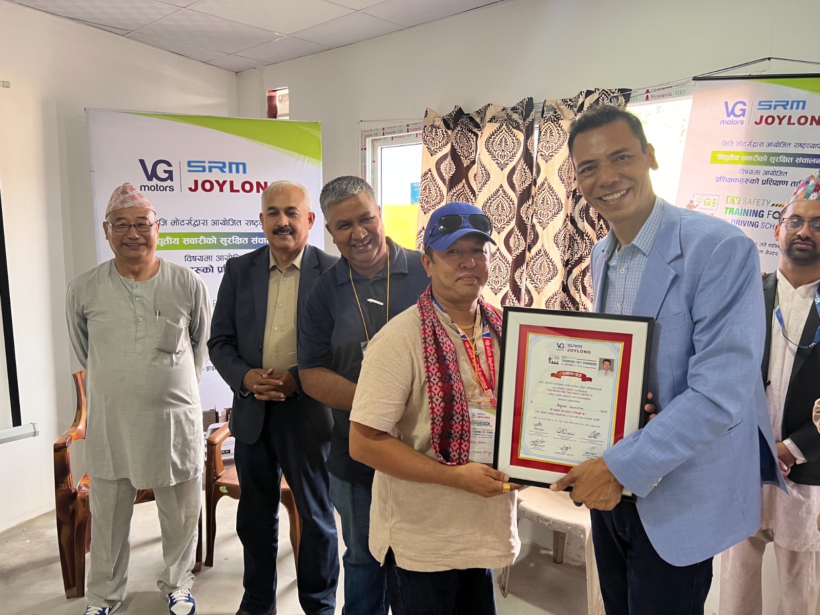 ड्राइभिङ सेन्टरका प्रशिक्षकलाई ईभी सञ्चालन सम्बन्धी तालिम