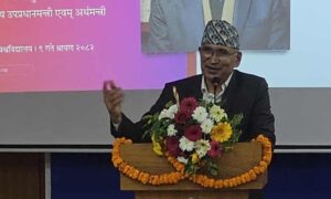 बजेट अभावमा लुम्बिनी गुरुयोजना रोकिँदैनः अर्थमन्त्री पौडेल