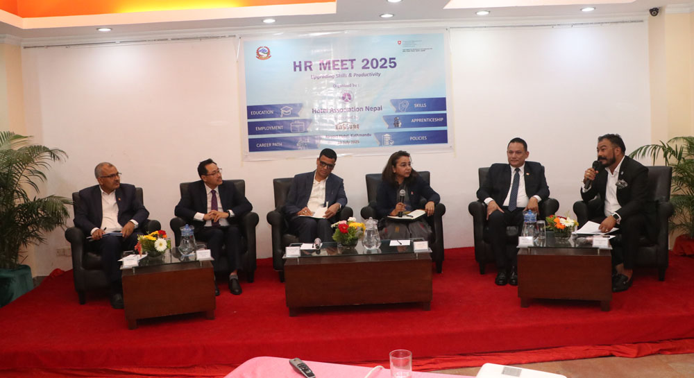 हानले सम्पन्न गर्यो एचआर मिट सम्मेलन, होटल क्षेत्रमा दक्ष जनशक्ति आवश्यक रहेको निष्कर्ष