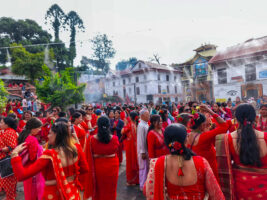 दिउँसाे अपरान्ह सम्म पशुपति मन्दिरमा करिब डेढ लाख भक्तजनहरुले गरे दर्शन