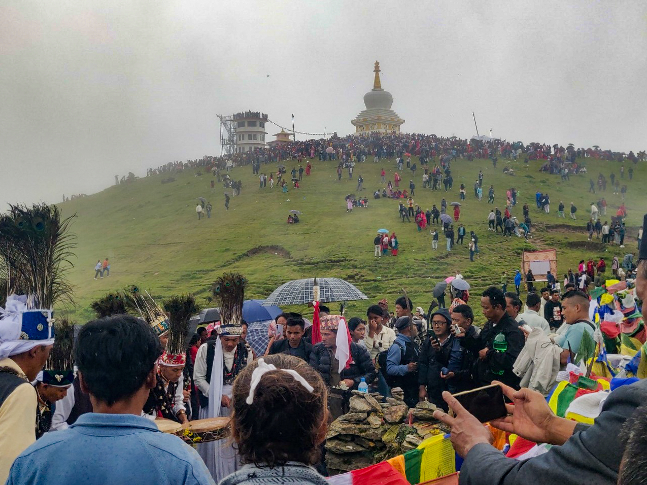 जनैपूर्णिमाको मेला भर्न शैलुङ पुगे धर्मावलम्बीहरु (फाेटाेफिचर)