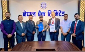 नेपाल बैंक र माउन्टेन भिस्टा रिट्रिट प्रा.लि.बिच सम्झौता
