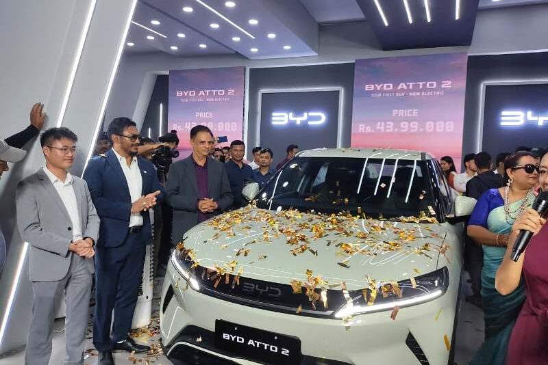 नाडा अटो शोमा बीवाईडीको नयाँ एसयूभी एट्टो२ लन्च, यस्ता छन् फिचर र मूल्य