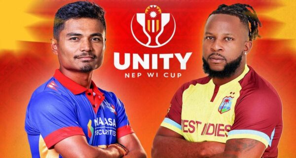 वेस्ट इन्डिजको नेपाल भ्रमण: नयाँ कप्तान अकील होसेन सहित १५ सदस्यीय टोली