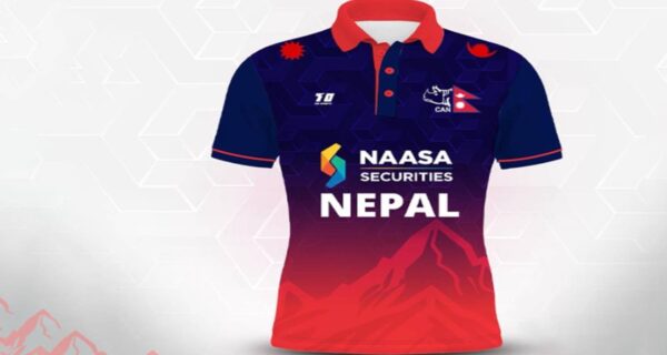 राष्ट्रिय क्रिकेट टोलीको नयाँ टी–२० जर्सी सार्वजनिक