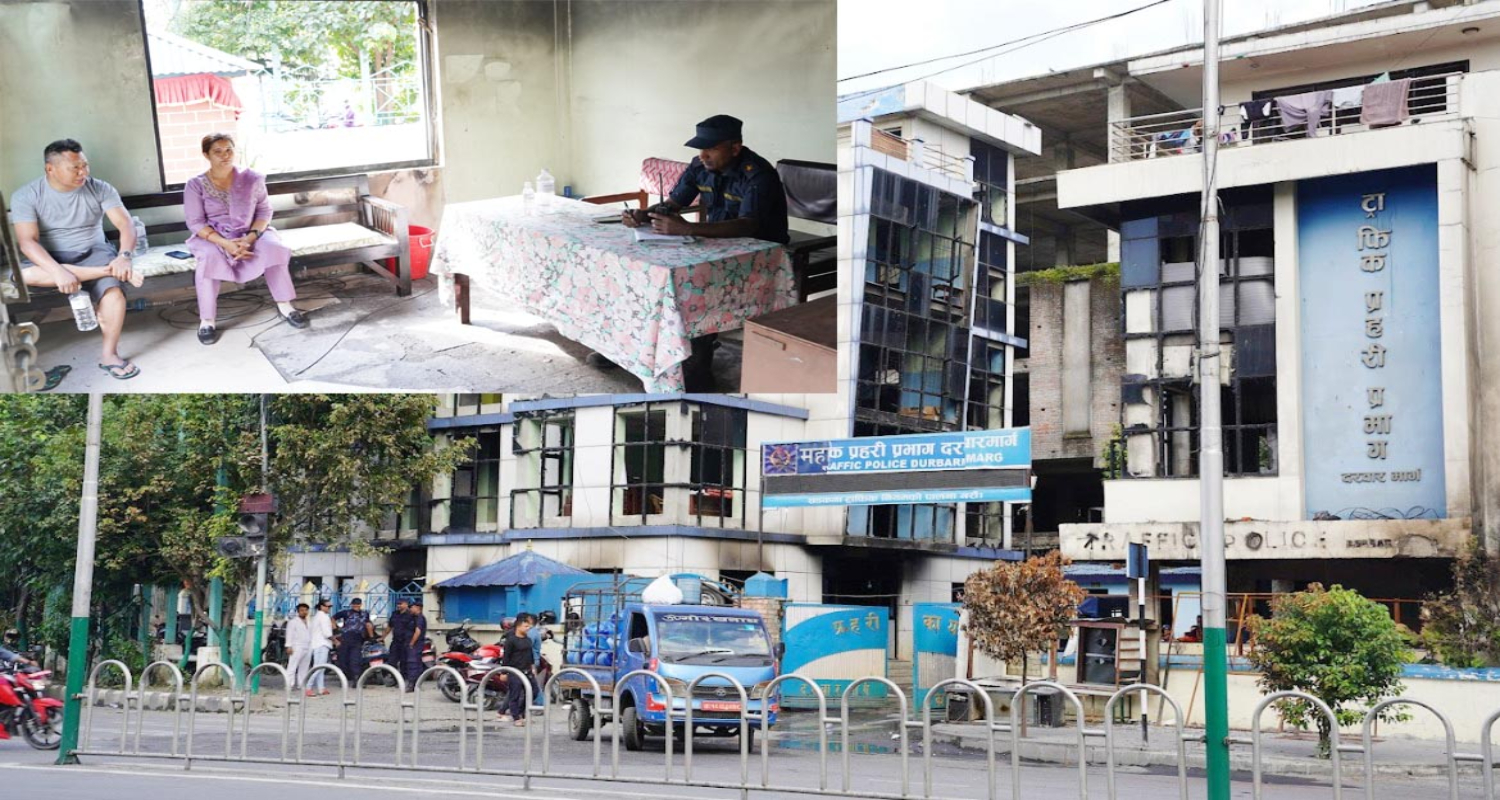 जलेका चौकीमै प्रहरीको सेवा निरन्तर