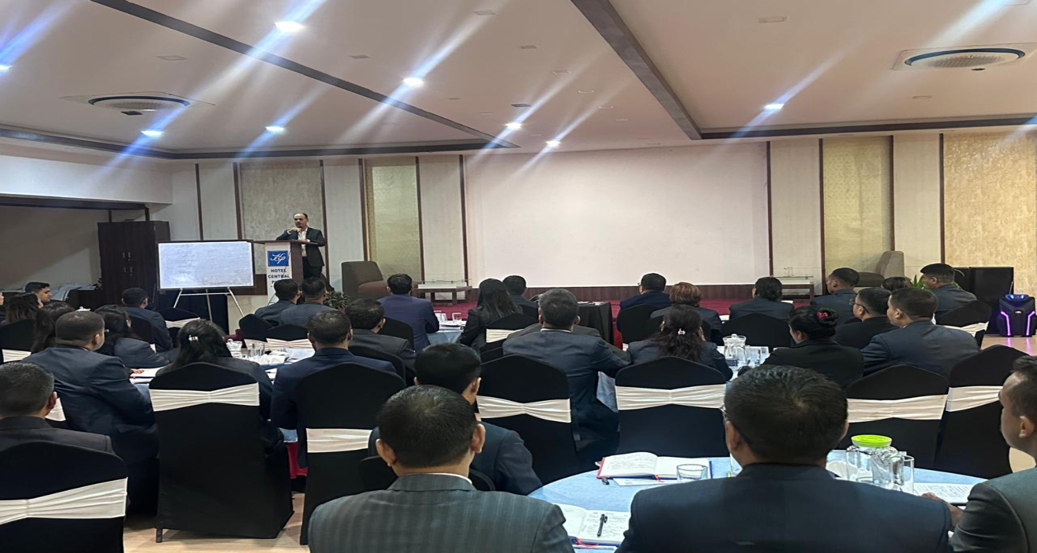 सन नेपाल लाइफ इन्स्योरेन्सद्वारा AML/CFT तालिम सम्पन्न: वित्तीय प्रणालीमा पारदर्शिता र सुरक्षा सुदृढीकरणमा जोड