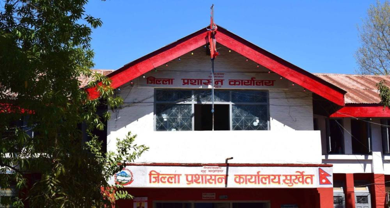 सुर्खेतमा निषेधाज्ञा, पाँच जनाभन्दा बढी भेला हुन प्रतिबन्ध
