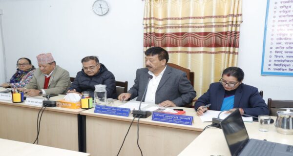 जेनजी आन्दोलन पछि राष्ट्रिय सरोकार समितिको पहिलो बैठक(तस्बिरहरु)