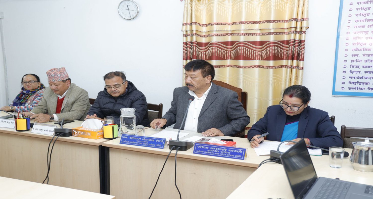 जेनजी आन्दोलन पछि राष्ट्रिय सरोकार समितिको पहिलो बैठक(तस्बिरहरु)