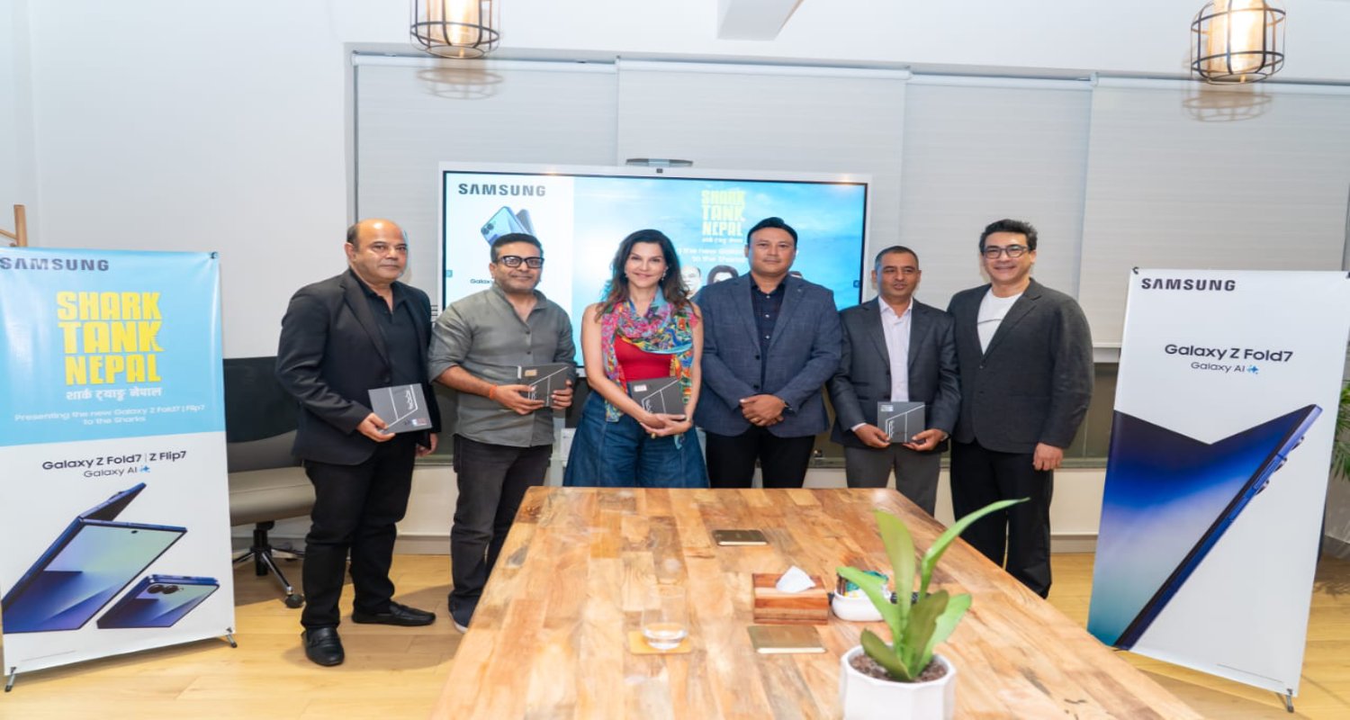 सामसङको नयाँ फोल्ड ७: शार्क ट्याङ्क नेपालसँग नवप्रवर्तनको नयाँ अध्याय