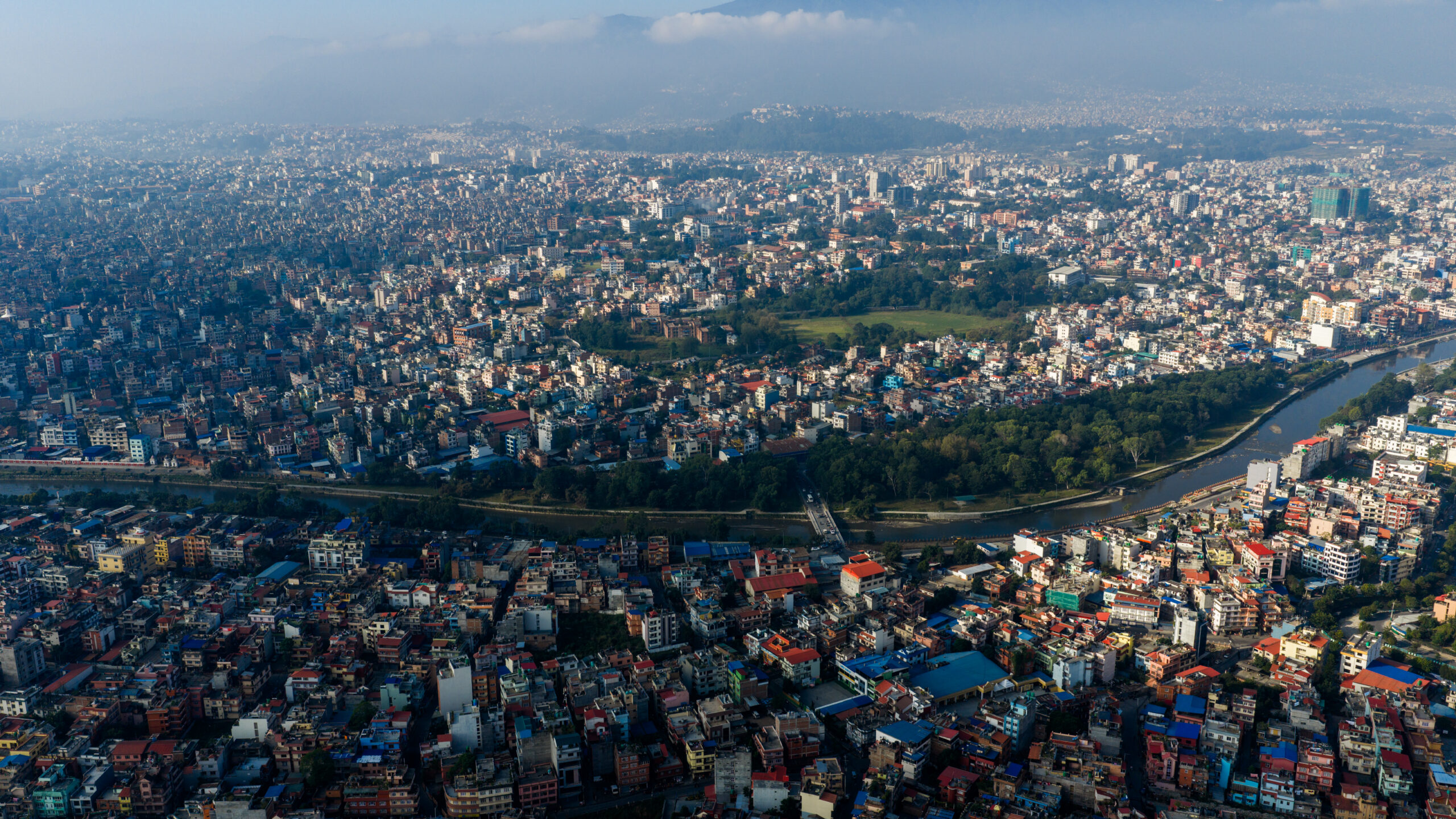 ड्रोनबाट यस्तो देखियो काठमाडौं उपत्यका [फोटोफिचर]