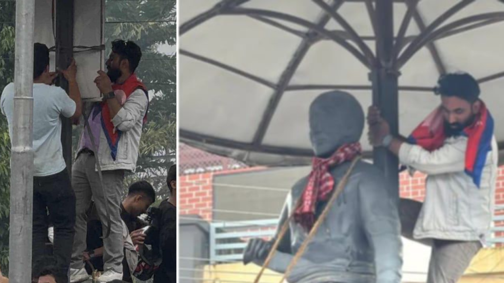 जेन-जी आन्दोलनमा विध्वंश मच्चाउने रास्वपा कार्यकर्ता पक्राउ