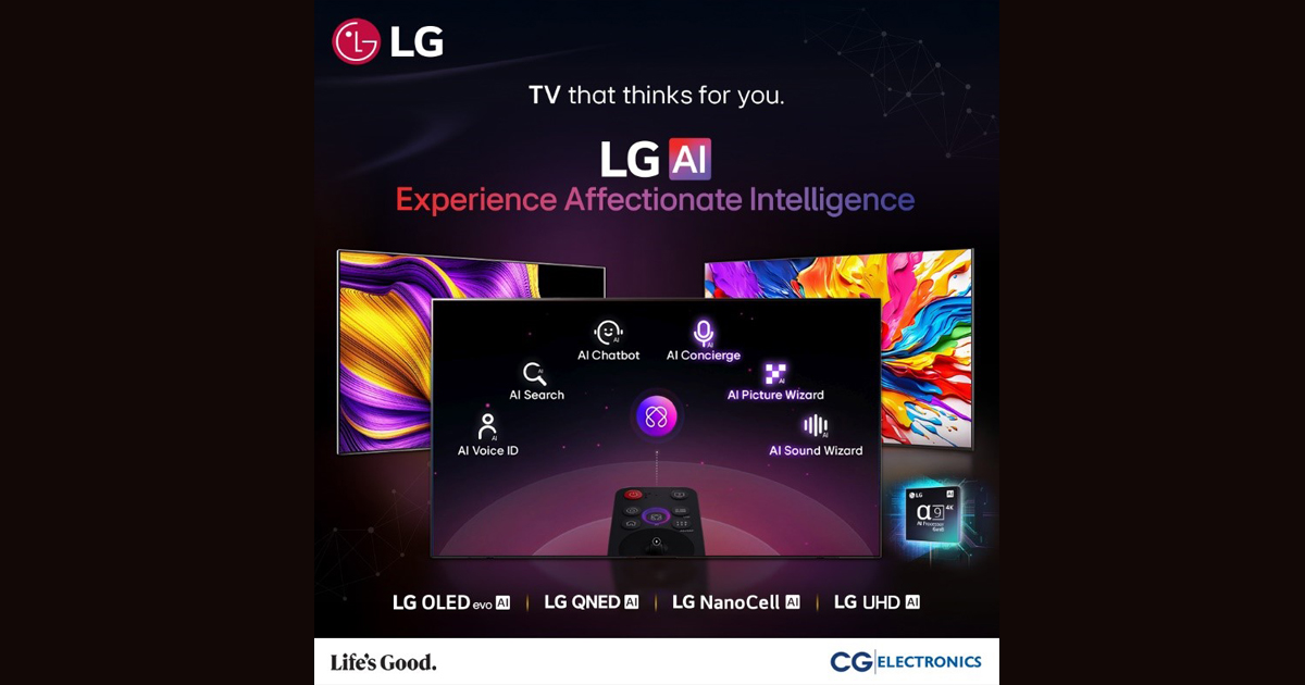 नयाँ पुस्ताको लागि एलजी नेपालले सार्वजनिक गर्यो एलजी एआई टेलिभिजन