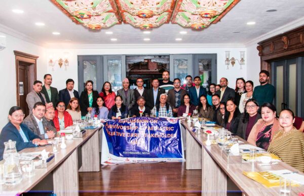 क्यान्सर सर्भाइभरशिप र पेडियाट्रीक प्यालेटिव कियरसम्बन्धी सरोकारवालाहरूको बैठक सम्पन्न